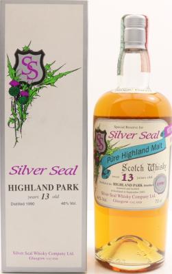 Highland Park 1990 SS Pure Highland Malt 46% 700ml