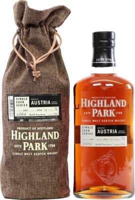 Highland Park 2005 Single Cask Series Refill Puncheon #3793 Austria Exclusive 62.6% 700ml