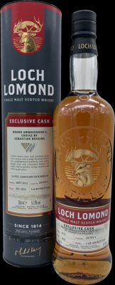 Loch Lomond 2012 1st Fill Limousin Hogshead 57.6% 700ml