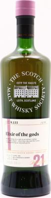 Glen Grant 1996 SMWS 9.133 Elixir of the gods 21yo Refill Ex-Bourbon Hogshead 59% 700ml