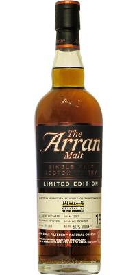 Arran 1996 Limited Edition Sherry Hogshead #2003 Kensington Wine Market 53.7% 700ml