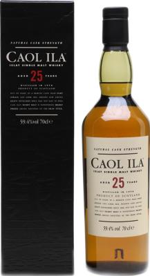 Caol Ila 25yo Diageo Special Releases 2004 Refill Oak Casks 59.4% 700ml