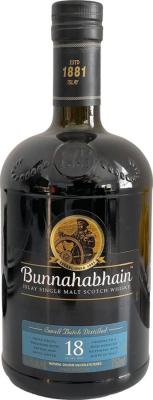 Bunnahabhain 18yo Small Batch Distilled 46.3% 750ml