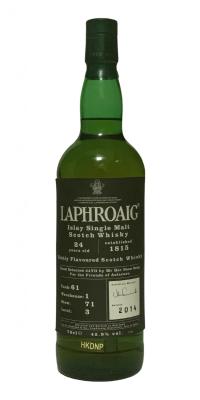 Laphroaig 24yo Warehouse #1 Single cask #61 Friends of Asiaeuro Mr. Her Soon Seng 42.9% 700ml