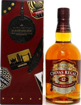 Chivas Regal 12yo Made for Gentlemen Limited Edition by Globe Trotter Suitecase Company 40% 700ml
