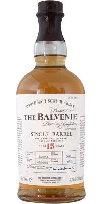 Balvenie 15yo Single Barrel Traditional Oak Cask #2647 47.8% 700ml