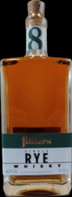 Filliers 8yo Single Rye Whisky New American Oak 46.5% 500ml