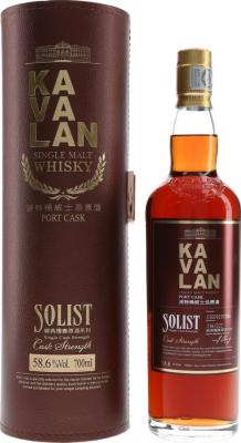 Kavalan Solist Port Cask O100510037A 58.6% 700ml