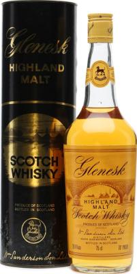 Glenesk Highland Malt Bridge label Screw Cap 40% 750ml