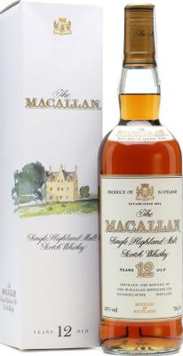 Macallan 12yo Sherry Wood Highland Bottled for Remy Deutschland 43% 700ml