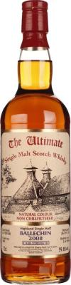 Ballechin 2008 vW The Ultimate Cask Strength 2nd Fill Sherry Butt #189 59.8% 700ml