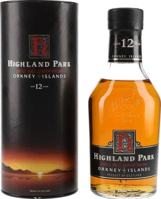 Highland Park 12yo Dumpy Bottle 40% 500ml