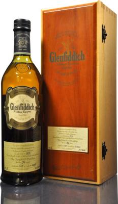 Glenfiddich 1972 Vintage Reserve #16033 48.9% 700ml