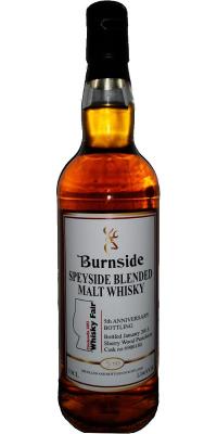 Burnside 5yo UD Sherry Wood Puncheon #900180 Cinderella Whisky Fair 2013 55% 700ml