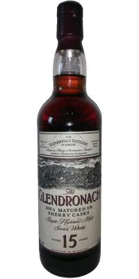 Glendronach 15yo Sherry Casks 40% 700ml