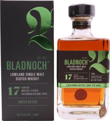 Bladnoch Celebrating 200th Anniversary 17yo 46.7% 700ml