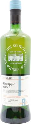 Clynelish 2010 SMWS 26.129 Pineapple ramen 8yo 1st Fill Ex-Bourbon Barrel 57.8% 700ml