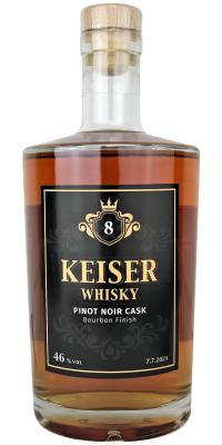 Keiser 8yo Pinot Noir Cask Pinot Noir Bourbon Finish 46% 700ml