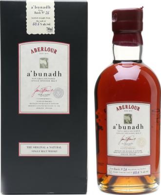 Aberlour A'bunadh batch #26 60.6% 700ml