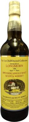 Longmorn 1996 SV The Un-Chillfiltered Collection #72320 Waldhaus am See St. Moritz 46% 700ml