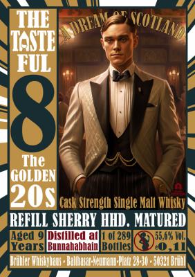 Staoisha 9yo Refill Sherry Hogshead Matured A Dream of Scotland 55.6% 1000ml