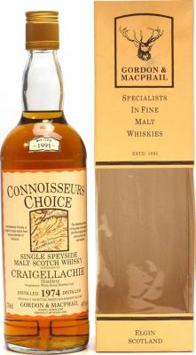 Craigellachie 1974 GM Connoisseurs Choice 40% 700ml