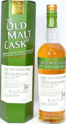 Inchgower 1974 DL The Old Malt Cask Refill Hogshead 50% 700ml