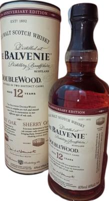 Balvenie 12yo DoubleWood Oak Casks & Sherry Casks 40% 700ml