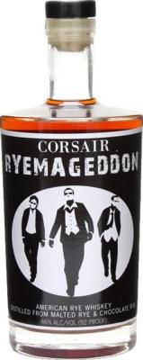 Corsair Artisan Distillery Ryemageddon Barreled in new charred oak 46% 750ml