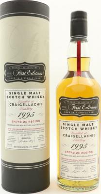 Craigellachie 1995 ED The 1st Editions Sherry Butt HL 11792 54.6% 700ml