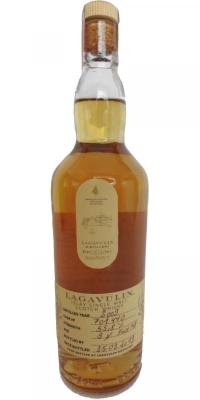 Lagavulin 2009 Hand Bottled at the Distillery First Fill Bourbon Barrel #701440 55.8% 200ml