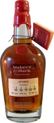 Maker's Mark Private Selection Sfwbss 54.5% 750ml