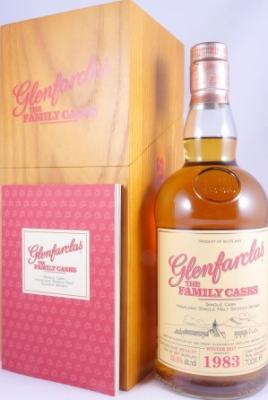 Glenfarclas 1983 The Family Casks Release W17 Refill Hogshead #38 50.8% 700ml