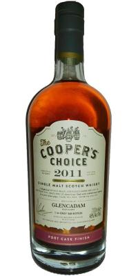 Glencadam 2011 VM The Cooper's Choice Port Cask Finish #9822 46% 700ml