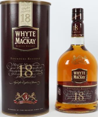 Whyte & Mackay 18yo W&M Founders Reserve 40% 700ml