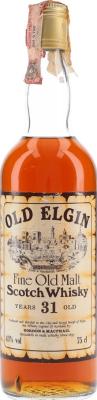 Old Elgin 31yo GM Fine Old Malt 43% 750ml