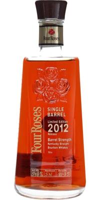 Four Roses Single Barrel Limited Edition 2012 81-3S 54.8% 700ml