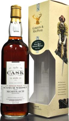 Mortlach 1980 GM Cask Series Refill Sherry Butt #3646 63.8% 700ml