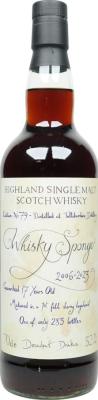 Tullibardine 17yo DeDr Edition No. 79 1st fill sherry hogshead 52.7% 700ml