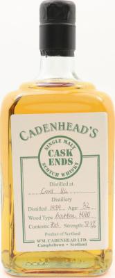 Caol Ila 1984 CA Cask Ends Bourbon Hogshead #3159 57.7% 700ml