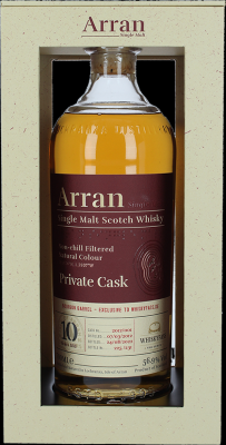 Arran 2012 Private Cask Bourbon Barrel Whiskyfass.de 56.9% 700ml