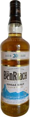 BenRiach 20yo Bourbon 43% 700ml