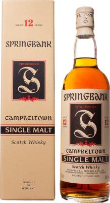 Springbank 12yo Red Thistle 46% 700ml