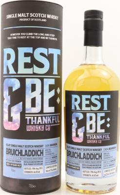 Bruichladdich 2005 RBTW Limited Edition Bourbon Cask #2005000081 64% 700ml