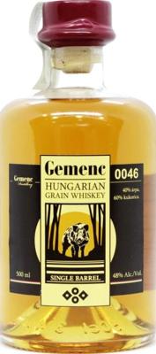 Gemenc 0046 Single Barrel New Hungarian Oak & Acacia Cask 48% 500ml