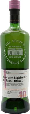 Dalmore 2007 SMWS 13.54 War-torn highlander looks out to sea 10yo 2nd Fill Ex-Bourbon Barrel 59.9% 700ml