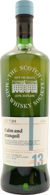 Longmorn 2004 SMWS 7.211 Calm and tranquil 13yo 1st Fill Ex-Bourbon Barrel 60.6% 700ml