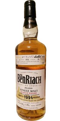 BenRiach 1994 Limited Release #804 Preiss Imports 57% 750ml