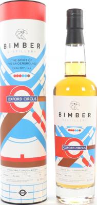 Bimber Oxford Circus The Spirit of the Underground American oak ex-Bourbon #172 58.8% 700ml