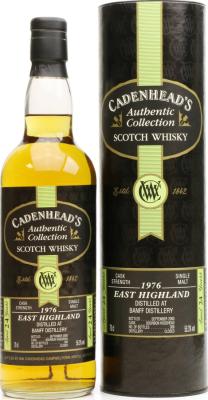 Banff 1976 CA Authentic Collection Bourbon Hogshead 58.3% 700ml